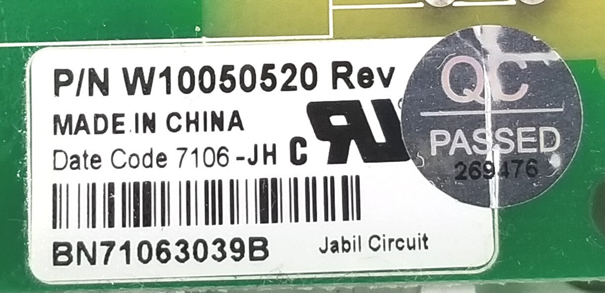 Replacement for Whirlpool Dryer Control W10050520 W10111606