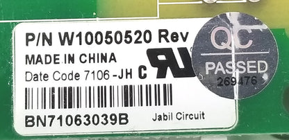 Replacement for Whirlpool Dryer Control W10050520 W10111606
