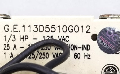 OEM Replacement for GE Dryer Timer  113D5510G012