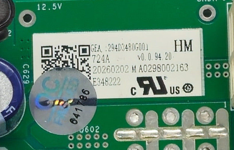 OEM Replacement for GE Fridge Control Board 294D3480G001