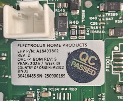 New OEM Replacement for Frigidaire Oven Power Control Board A18493802