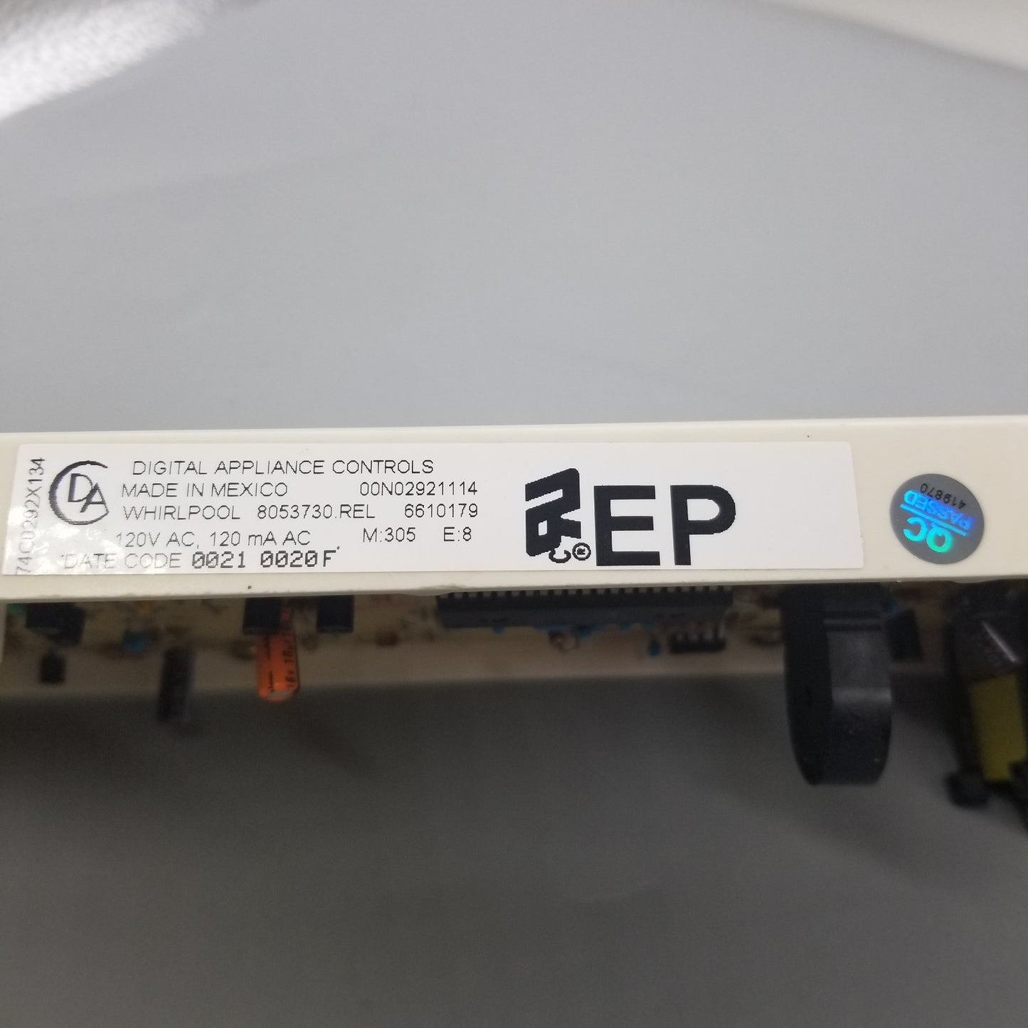 OEM Replacement for Whirlpool Oven Control Board 8053730
