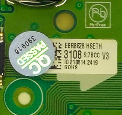 OEM Replacement for LG Washer Control Board EBR86283108
