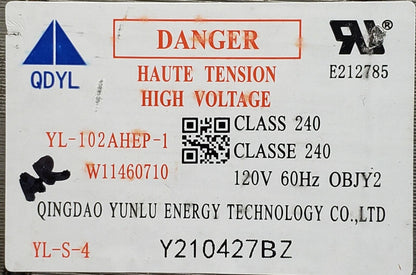 New Genuine OEM Replacement for Whirlpool Microwave Transformer W11460710