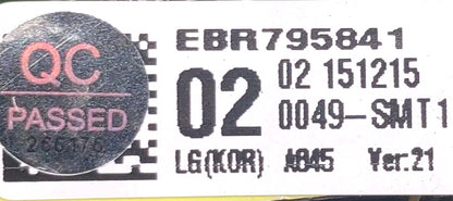 OEM Replacement for LG Washer Control Board EBR79584102
