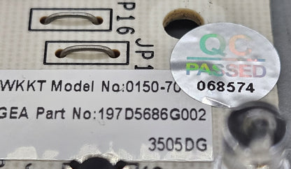 OEM Replacement for GE Fridge Control 197D5686G002