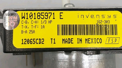 Genuine OEM Replacement for Whirlpool Dryer Timer W10185971