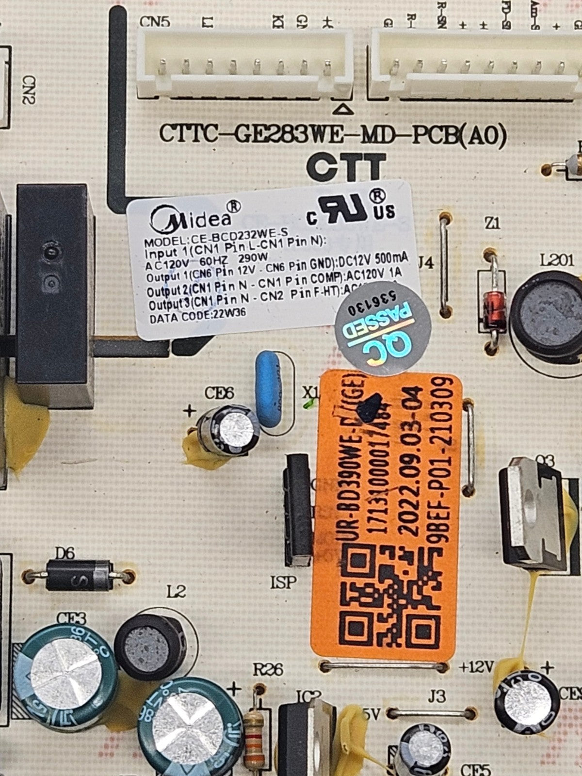 OEM Replacement for GE Fridge Control WR55X27229