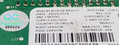 OEM Replacement for Electrolux Washer Knob Assembly A18300802 5304519640 1-Yr Wnty