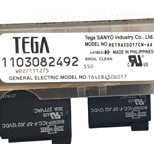 OEM Replacement for GE Oven Control Board 164D8450G017