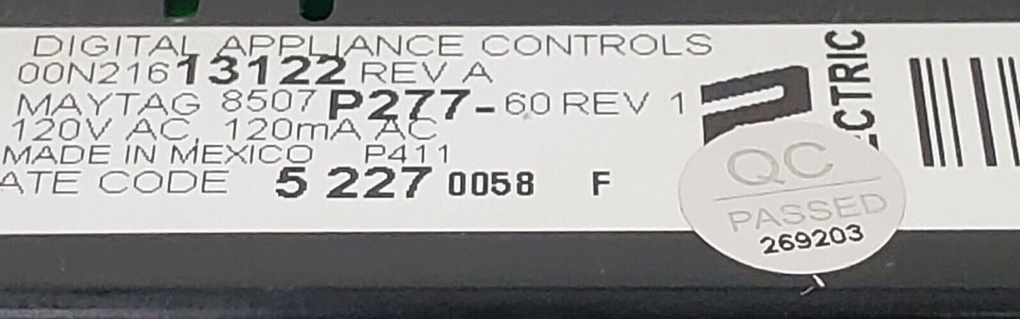 Genuine OEM  Replacement for Maytag Range Control 8507P277-60