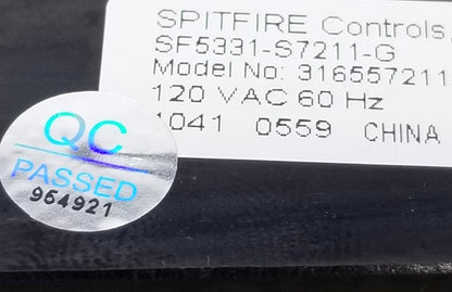OEM Replacement for Frigidaire Range Control  316557211