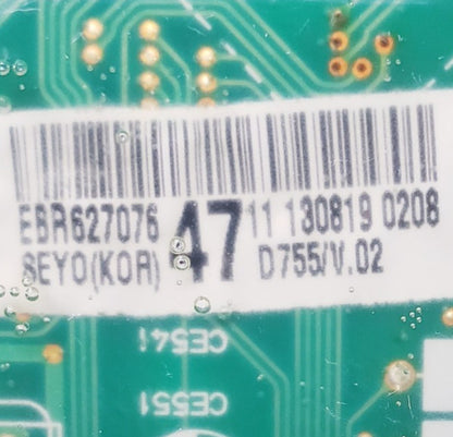 OEM Replacement for LG Dryer Control Board EBR62707647