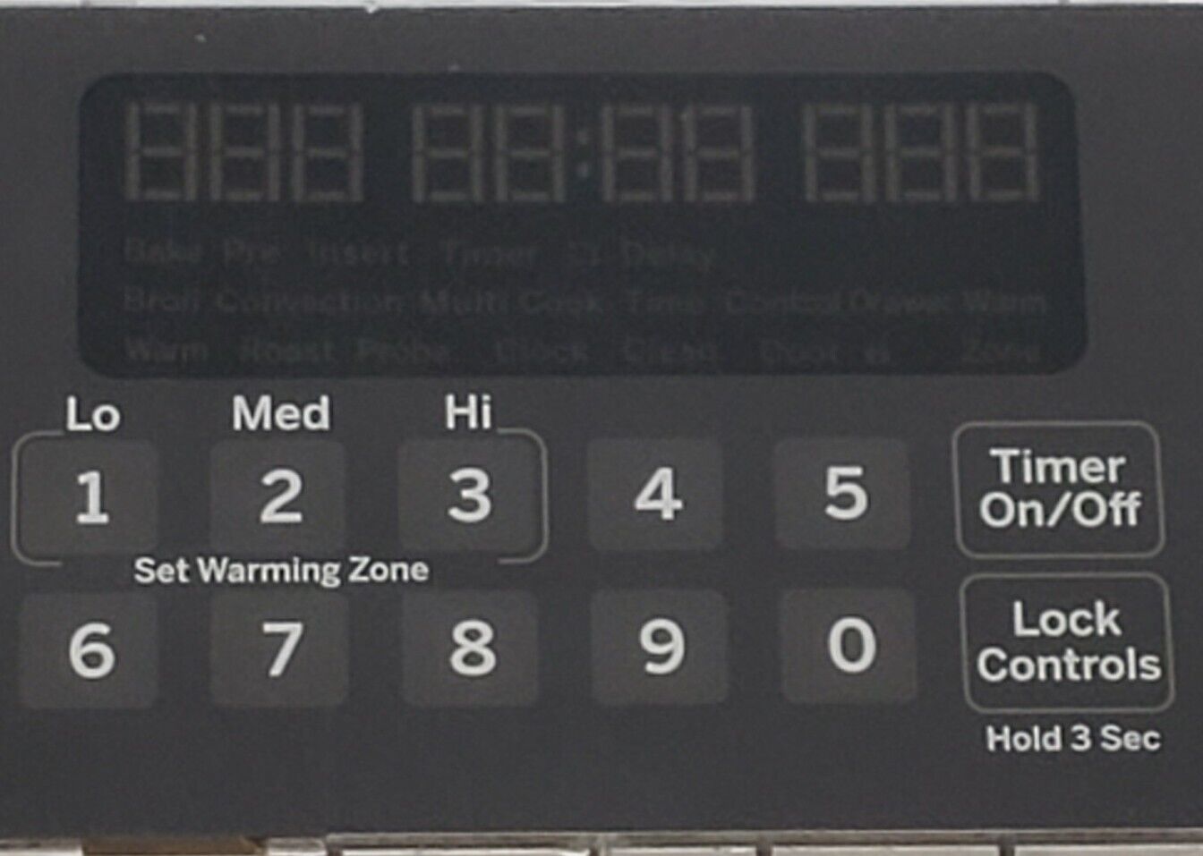 Genuine OEM Replacement for GE Range Control WB27T11493
