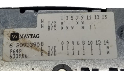 OEM Replacement for Maytag Washer Timer 62093390