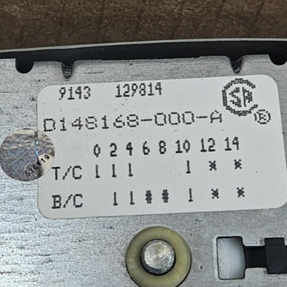 OEM Replacement for Frigidaire Washer Timer D148168-000-A