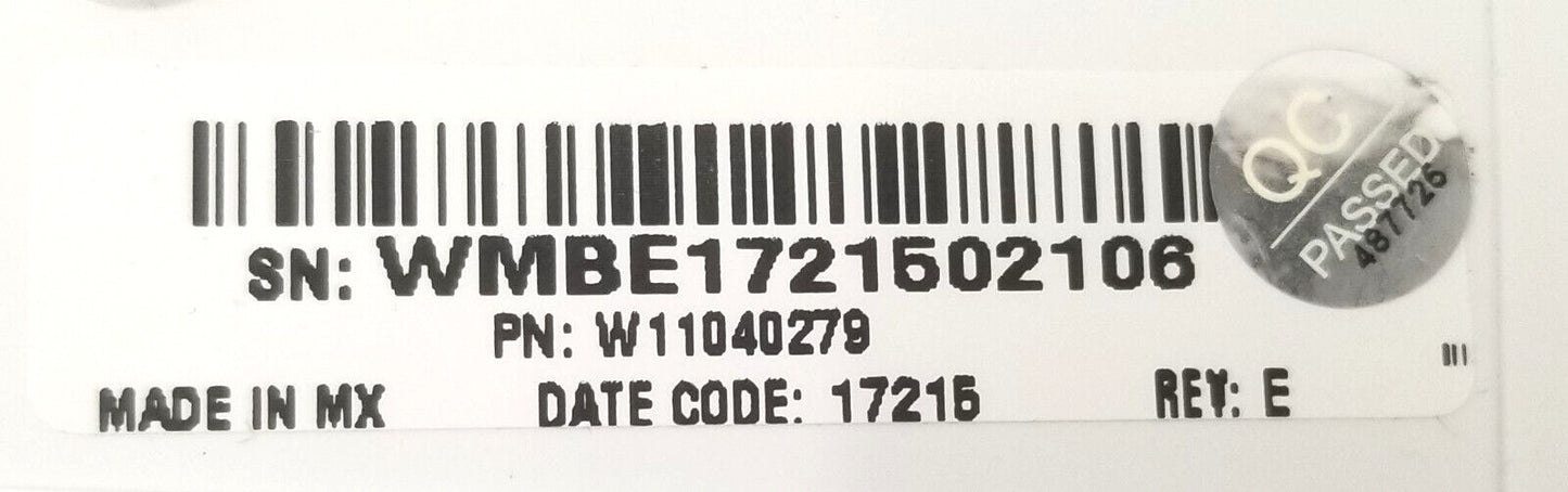 OEM Replacement for Whirlpool Washer Control W11040279