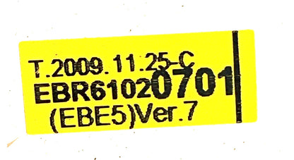 OEM Replacement for LG Washer Display Control EBR61020701