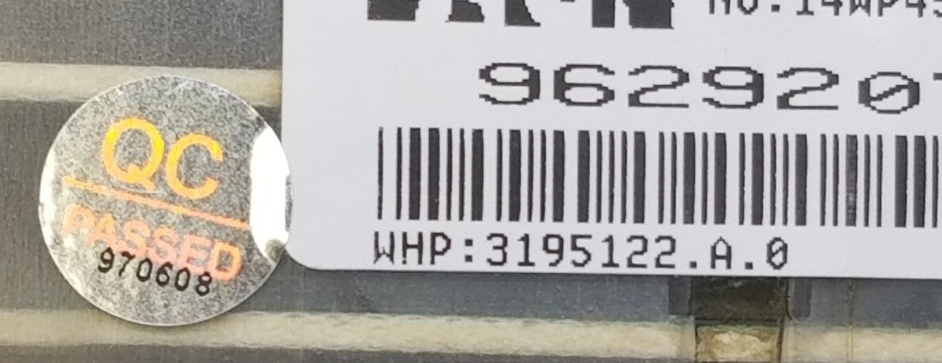 OEM Replacement for Whirlpool Range Control 3195122