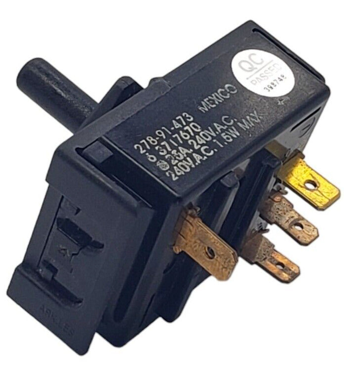 OEM Replacement for Whirlpool Dryer Switch 63717670