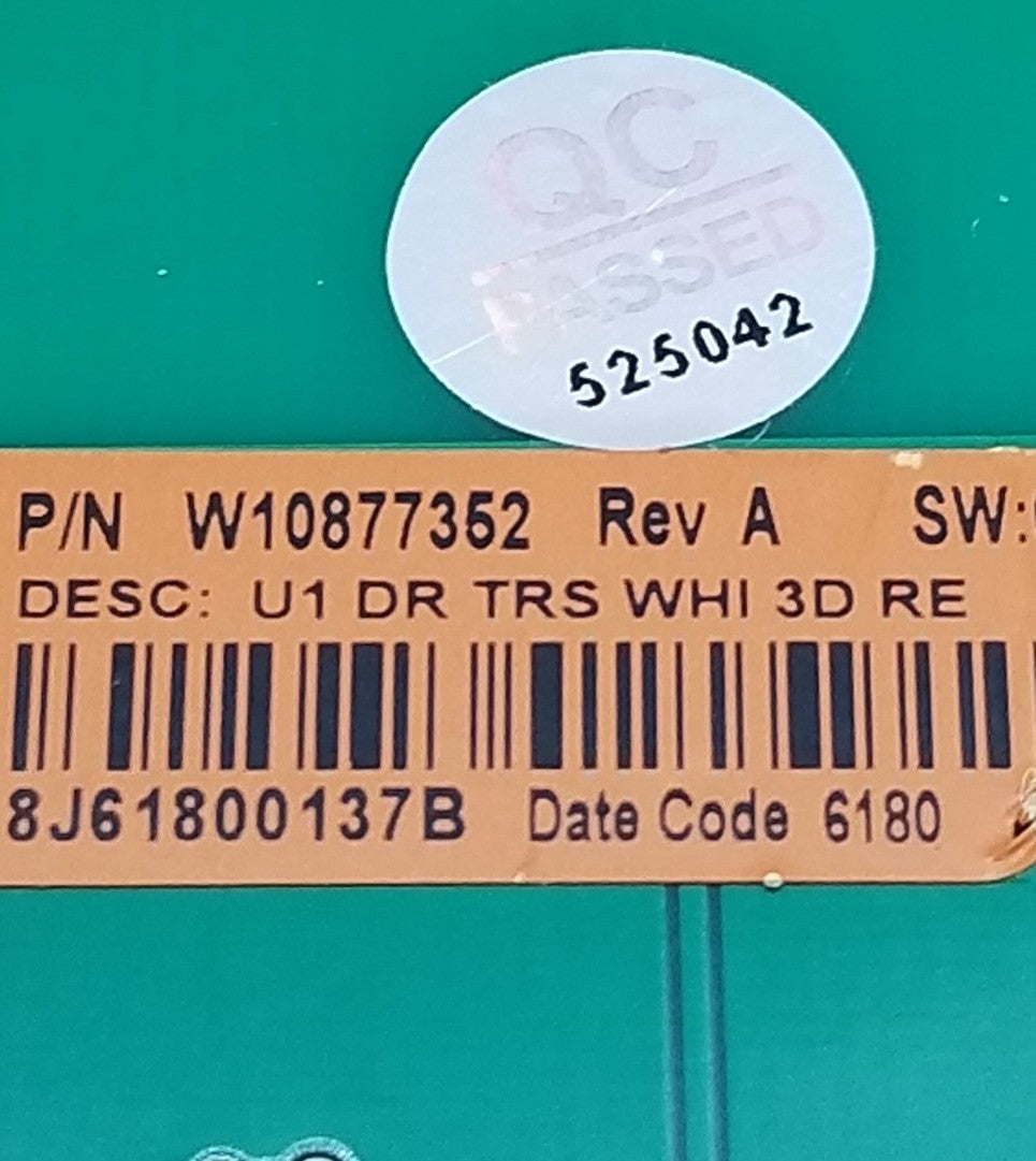 OEM Replacement for Whirlpool Dryer Control W10877352