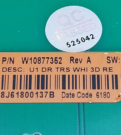 OEM Replacement for Whirlpool Dryer Control W10877352
