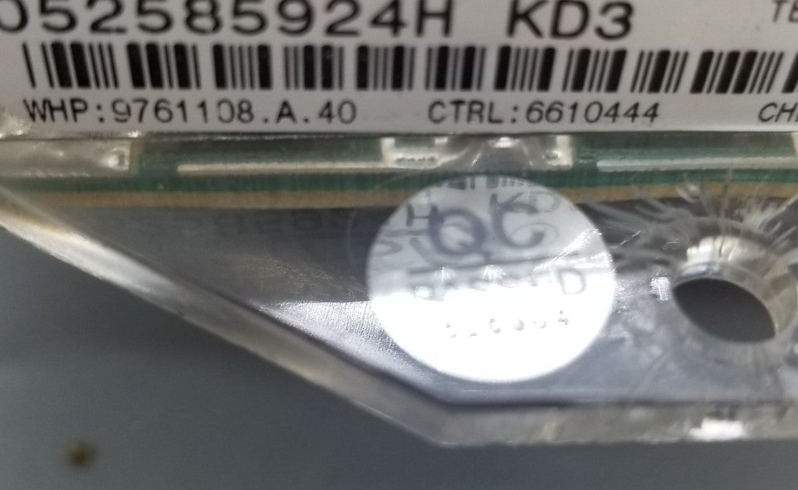 OEM Replacement for Whirlpool Range Control 9761108