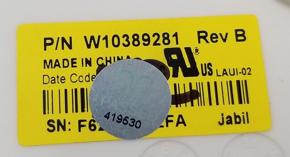 OEM Replacement for Whirlpool Dryer Control W10389271 W10389281