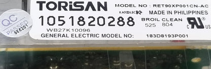 OEM Replacement for GE Oven Control  183D8193P001  WB27K10096