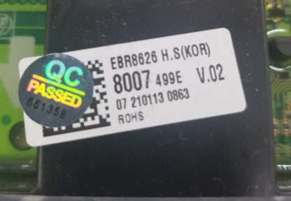 OEM Replacement for LG Dryer Control EBR86268007