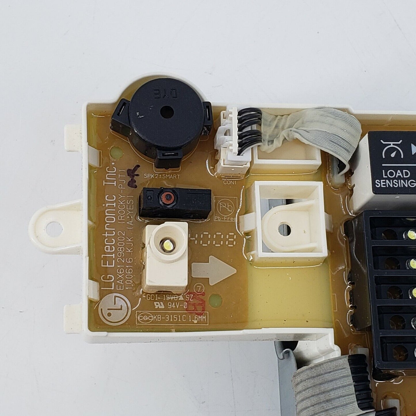 Genuine OEM Replacement for LG Washer Control Board EBR62267119