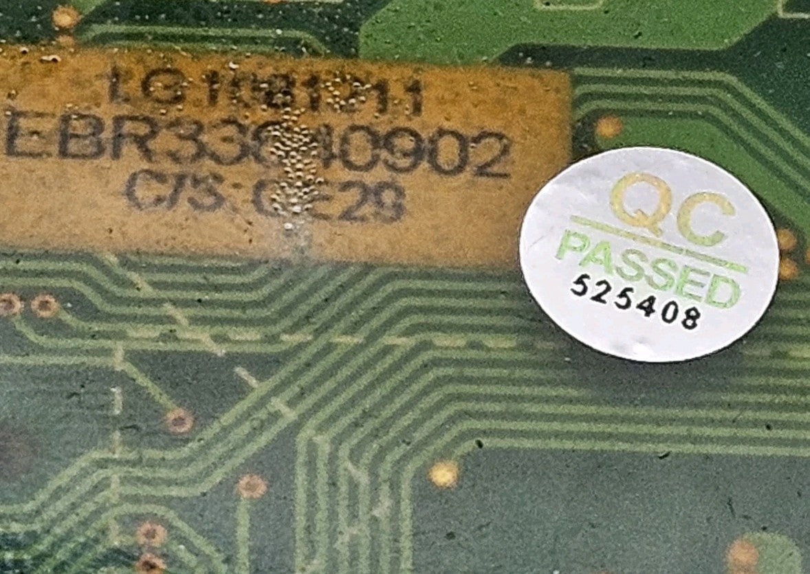 OEM Replacement for LG Dryer Control EBR33640902