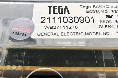 OEM Replacement for GE Oven Control Board WB27T11278