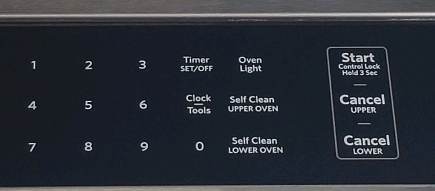 OEM Replacement for KitchenAid Wall Oven Console  W10588749