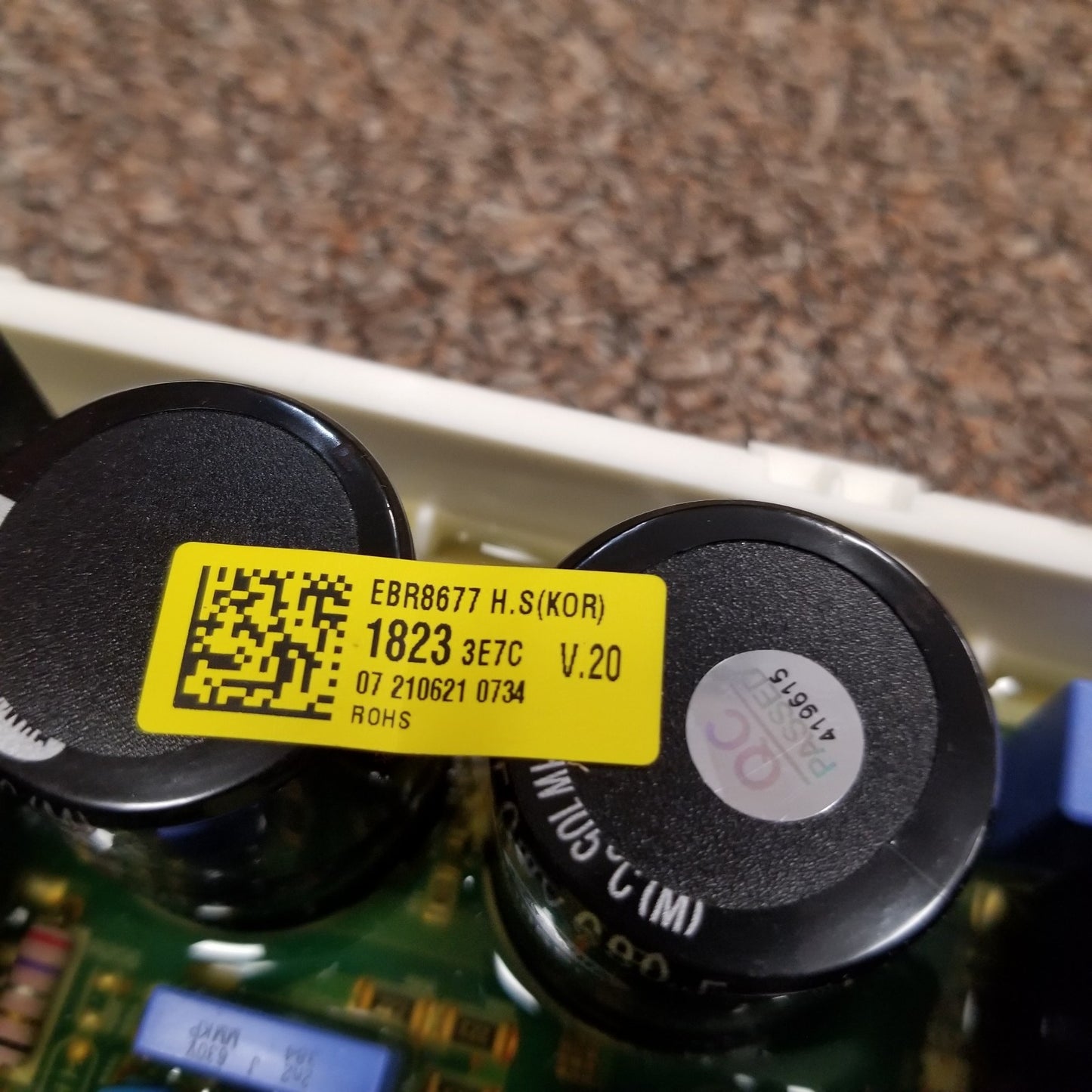 OEM Replacement for LG PCB Control Board EBR86771823