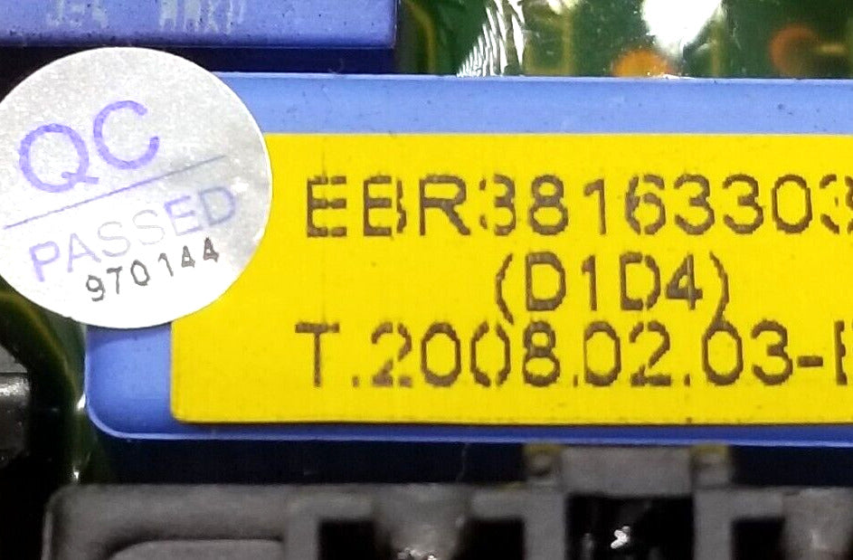 OEM Replacement for LG Washer Control EBR38163303