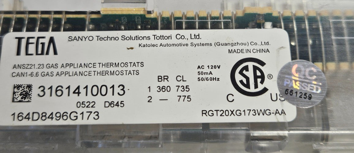 OEM Replacement for GE Oven Control 164D8496G173