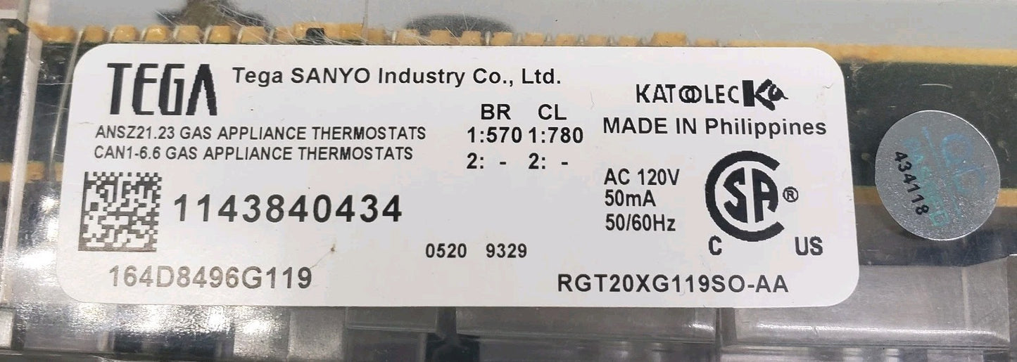 OEM Replacement for GE Oven Control WB27X25327  164D8496G119