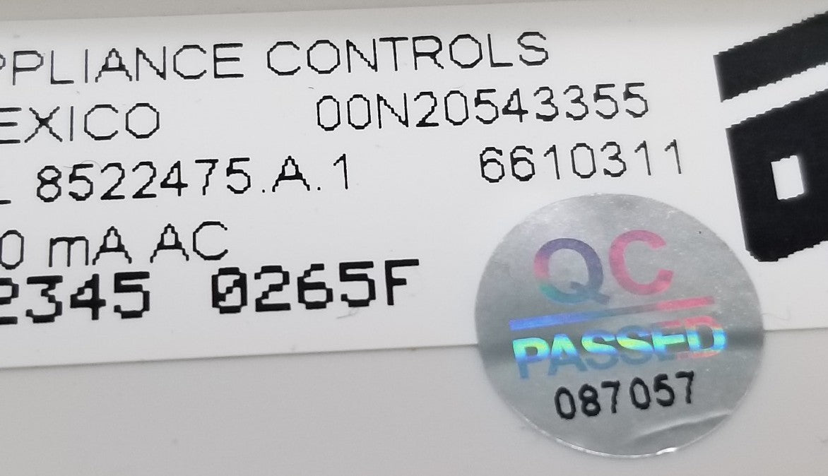 OEM Replacement for Whirlpool Oven Control 8522475