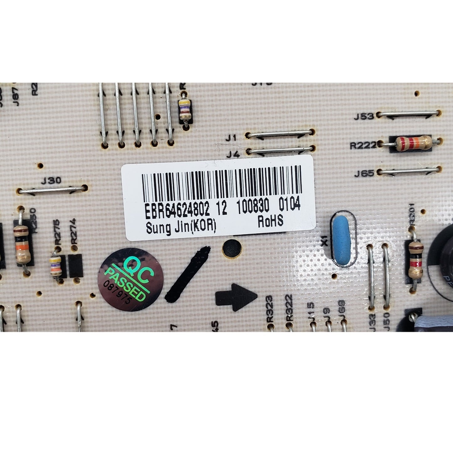 Replacement for LG Range Oven, Control Board EBR64624802 1- Year