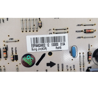 Replacement for LG Range Oven, Control Board EBR64624802 1- Year