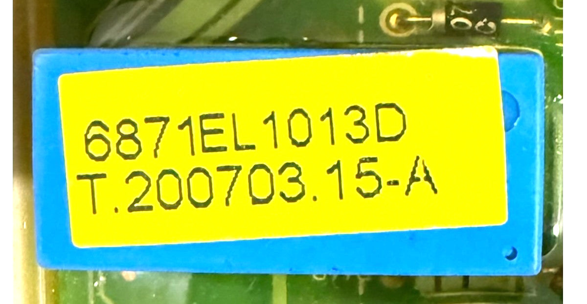 OEM Replacement for LG Dryer Control 6871EL1013D