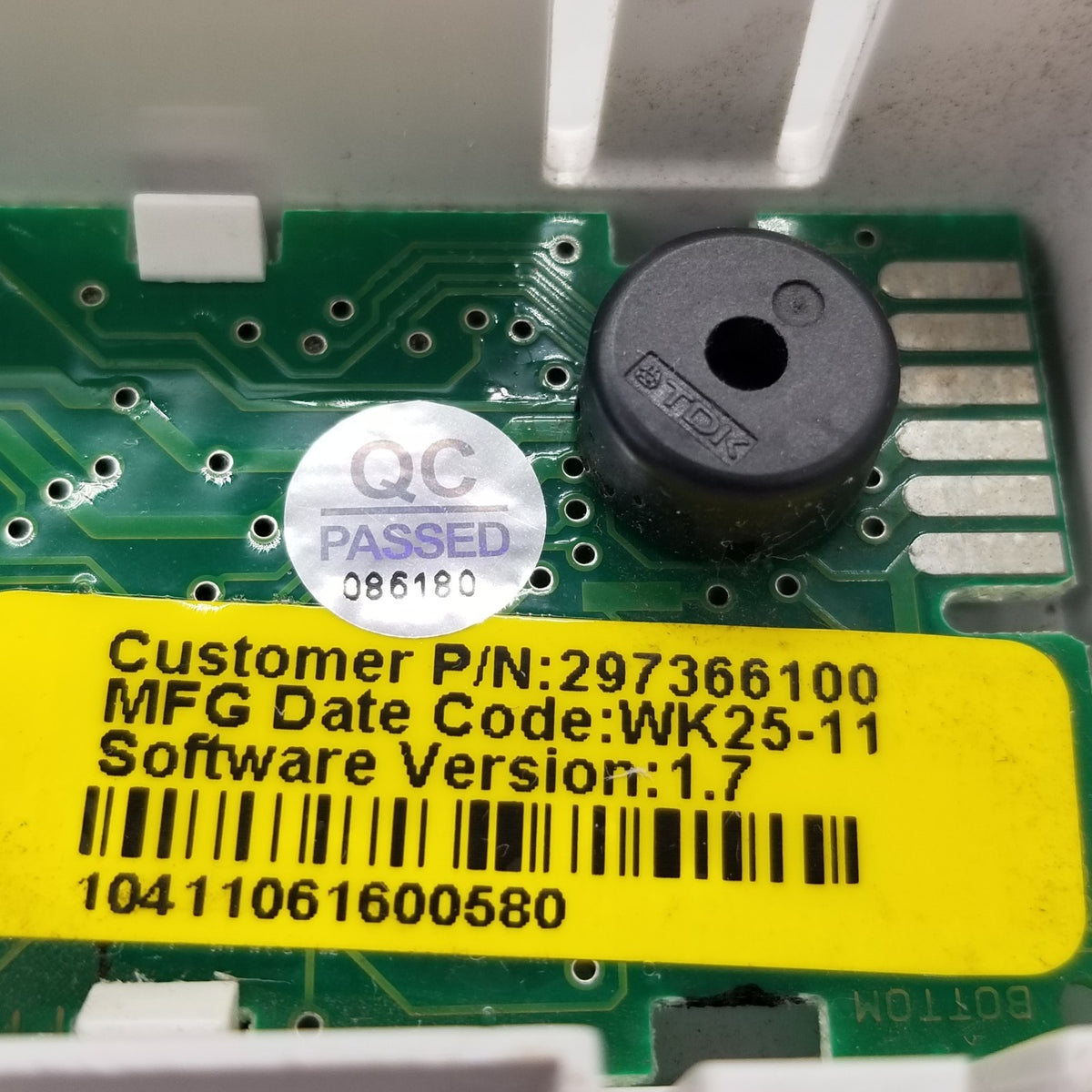 OEM Replacement for Kenmore zer Control 297366100