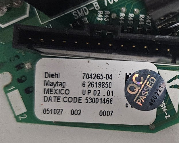 OEM Replacement for Maytag Washer Control Board 62619850