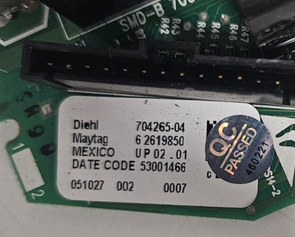 OEM Replacement for Maytag Washer Control Board 62619850