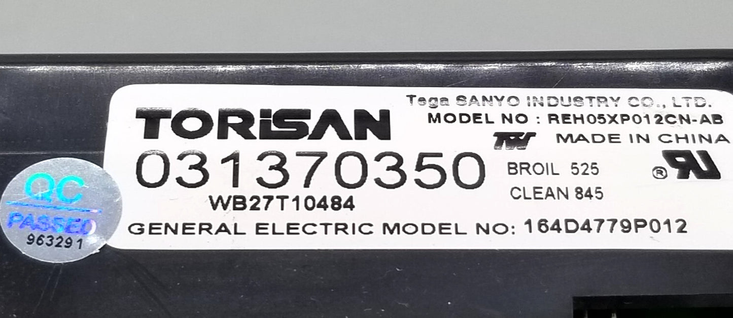 OEM Replacement for GE Oven Control WB27T10484  164D4779P012