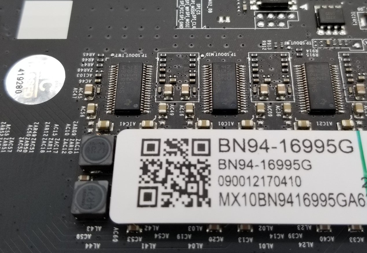 New OEM Replacement for Samsung PCB Main Control BN94-16995G 1-Yr