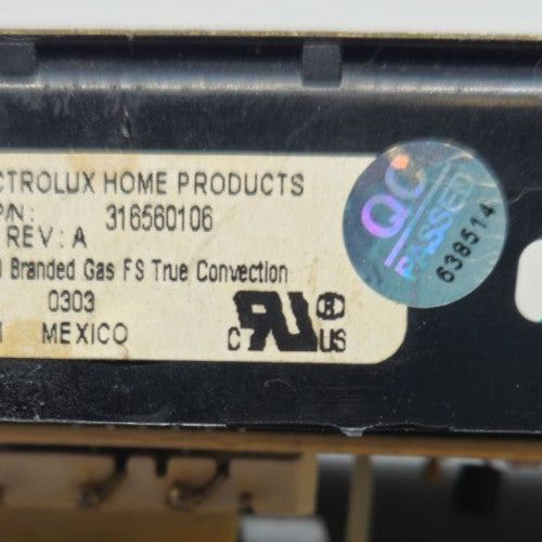 OEM Replacement for Frigidaire Range Control Board 316560106