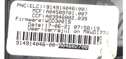 OEM Replacement for Frigidaire Washer Control 914914046