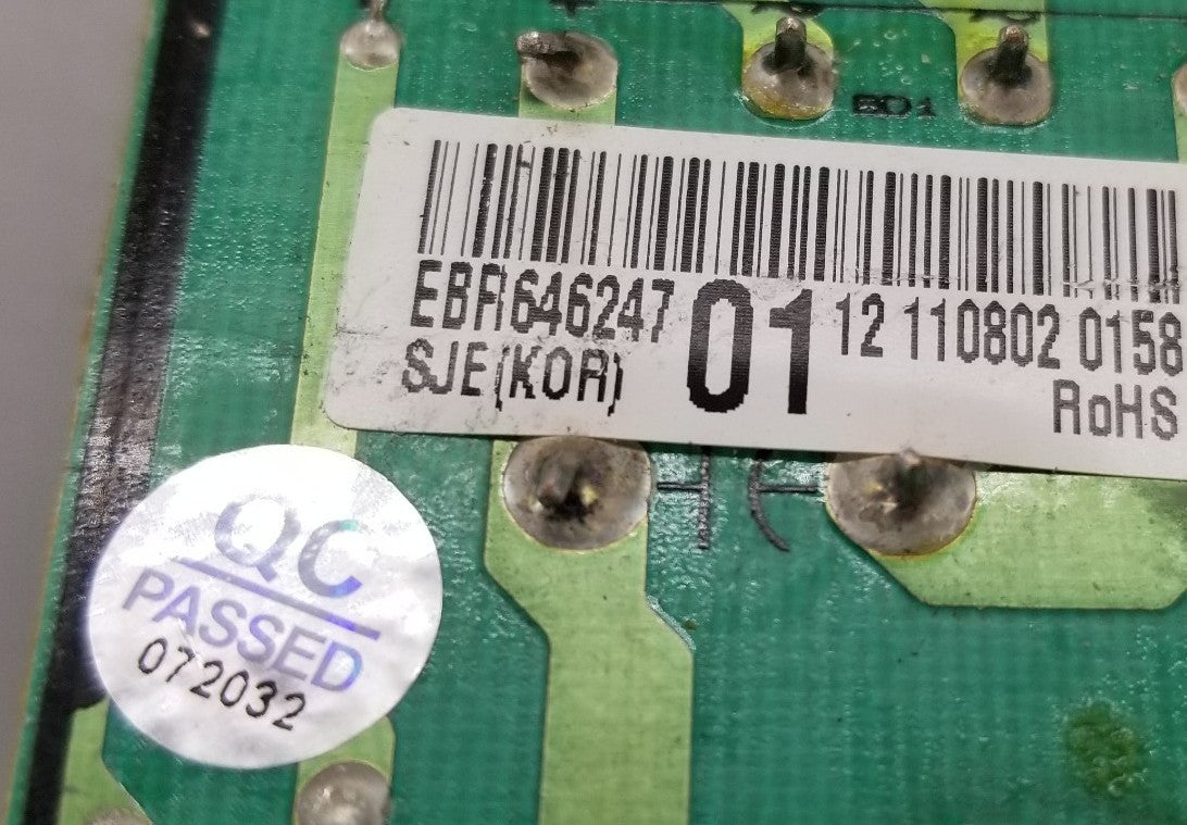 OEM Replacement for LG Range Power Control EBR64624701